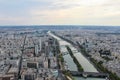 Paris aerial view